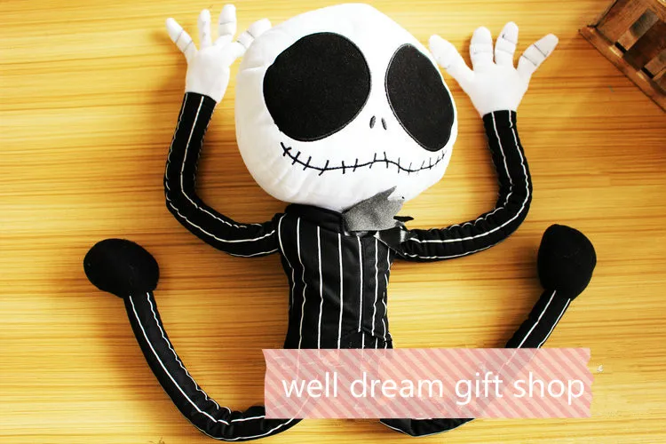 Плюшевые игрушки кошмар перед Рождество Хэллоуин тыквы Джек Ван Скелетон вина