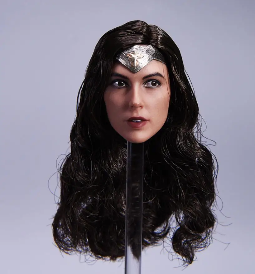 1/6 шкала коразм Ver. Gal Gadot чудо женщина голова лепить девушка резьба|head sculpt|1/6 scalehead