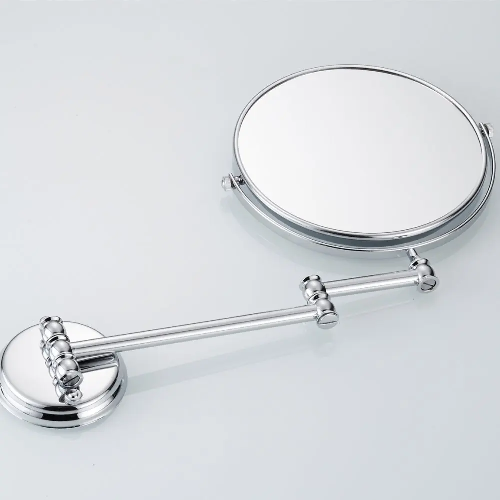 Двухстороннее увеличение зеркала хромированная отделка 8 дюймовое цельное