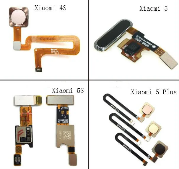 Для Xiaomi Mi5 Главная Кнопка отпечатков пальцев меню копка возврата распознавание