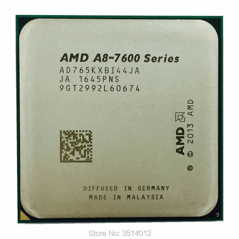 Четырехъядерный процессор AMD A8 Series 7650 7650K 3 ггц AD765KXBI44JA Socket FM2 +|cpu processor|socket fm2a8 7650k |