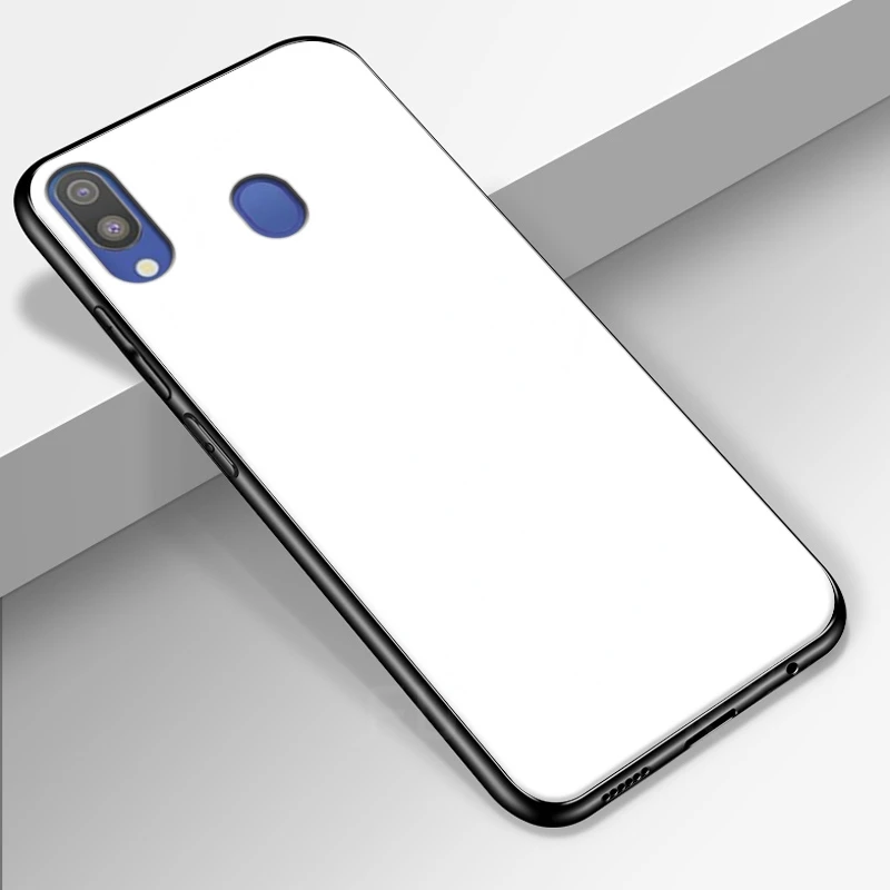 Роскошный противоударный чехол из закаленного стекла для Samsung Galaxy A10 A30 A40 A50 A70 A20S