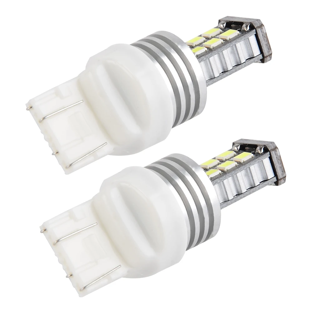 Nicecnc 2 шт. T20 7443 7440 автомобилей Canbus Ошибок LED Резервное копирование свет автомобиля