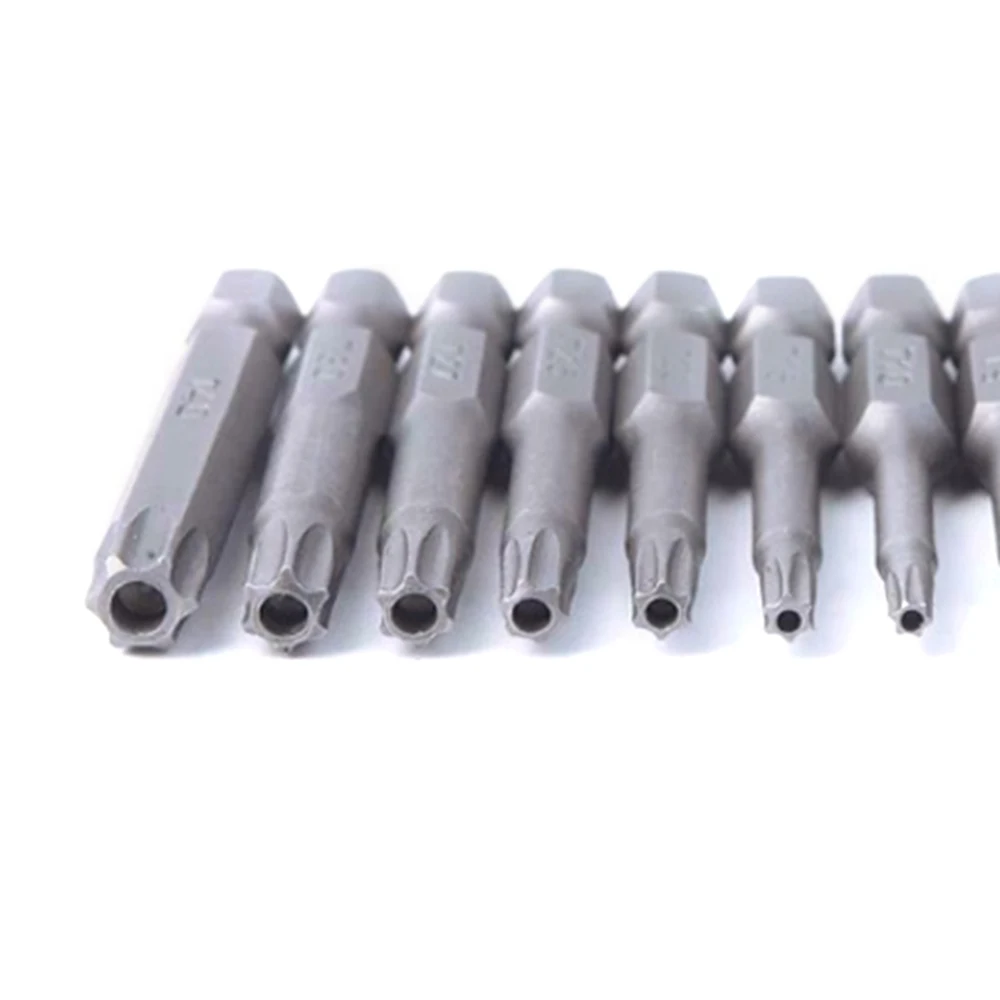 

12Pcs Security Bit Set Tamper Proof Screwdriver Drill Bit Screw Driver Bits Hex Torx Flat Head 1/4" Driver Bits Hand Tools