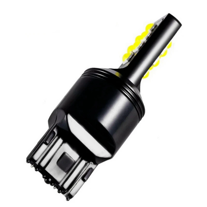 T20 7440 W21W WY21W 12 SMD CREE Chip LED Автомобильная Лампа заднего хода сигнал поворота авто