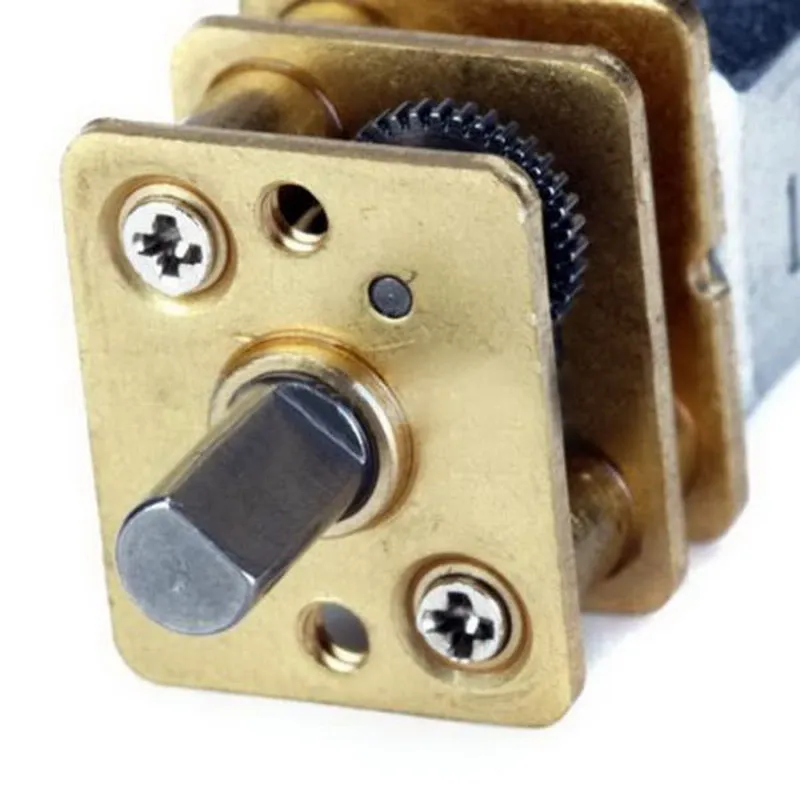 DC 6V микро электрический редукционный металлический мотор-редуктор для