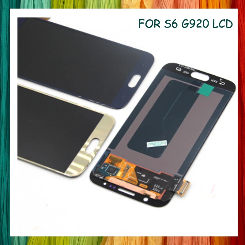 G920 ЖК дисплей для SAMSUNG Galaxy S6 G920F сенсорный экран дигитайзер сборка Замена