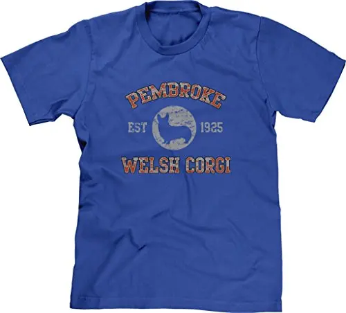 Mens T-shirt Pembroke Welsh Corgi Est 1925 | Мужская одежда