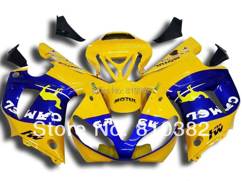 Комплект обтекателей для мотоциклов на заказ YZFR1 00 01 YZF R1 2000 2001 YZF1000 новейший