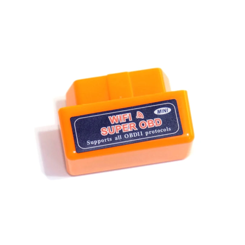 50 шт./супер мини Wifi ELM327 ElM 327 V1.5 OBD 2 II автомобильный диагностический инструмент OBD2