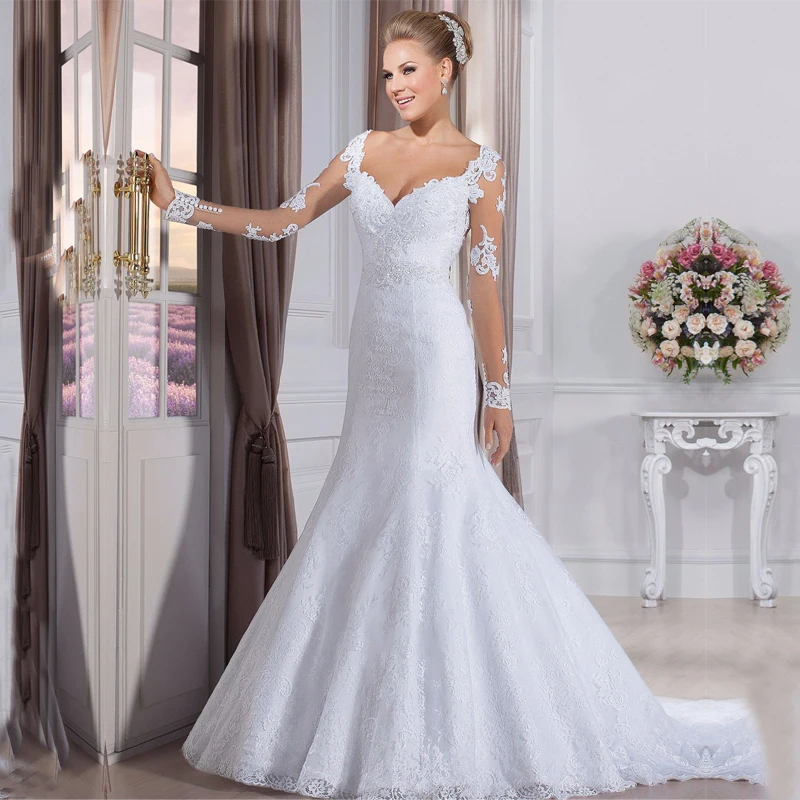 

A line Sweetheart Appliques White Cheap Wedding Gowns 2015 robe de mariage Sexy Backless Lace Wedding Dresses vestido de noiva