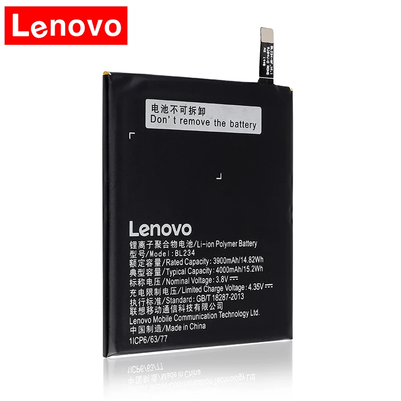 Новинка 2018 оригинальный высококачественный аккумулятор bl234 BL234 Lenovo P70 P70t для
