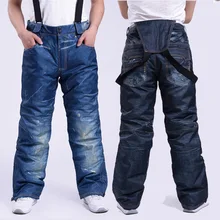 RIVIYELE invierno profesión Snowboard pantalones al aire libre hombres esquí pantalones impermeables a prueba de viento nieve pantalones transpirable cálido esquí ropa