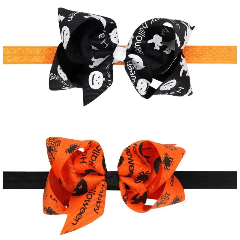 Детская повязка на голову для девочек лента головной убор хеллоуина бант-бабочка