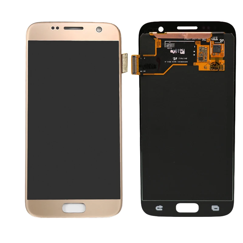 AMOLED для samsung Galaxy S7 ЖК-дисплей в сборе с сенсорным экраном дигитайзер SM-G930 G930F G930FD G930S G930L