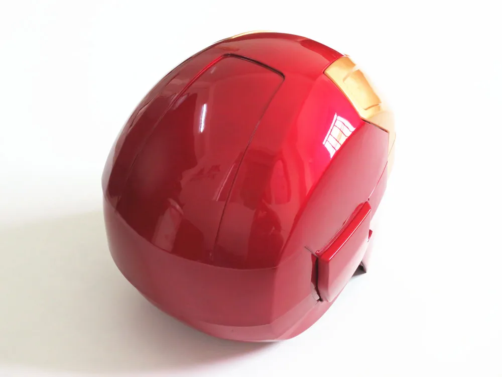 Автозапуск и светильник шлем Железный человек 1:1 ноский ABS Tony Stark Mark 42 MK42 косплей