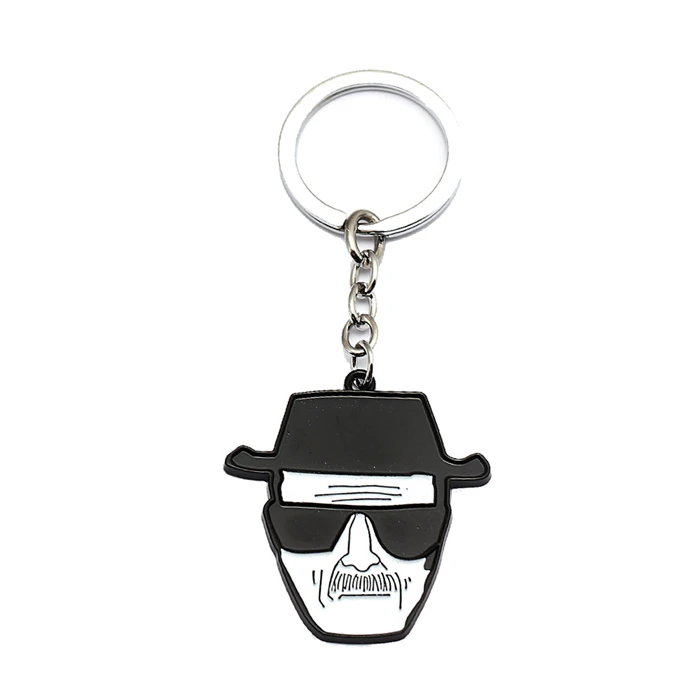 Автомобильный брелок, держатель для ключей Walter White, металлический брелок tv, кулон Ювелирное Украшение