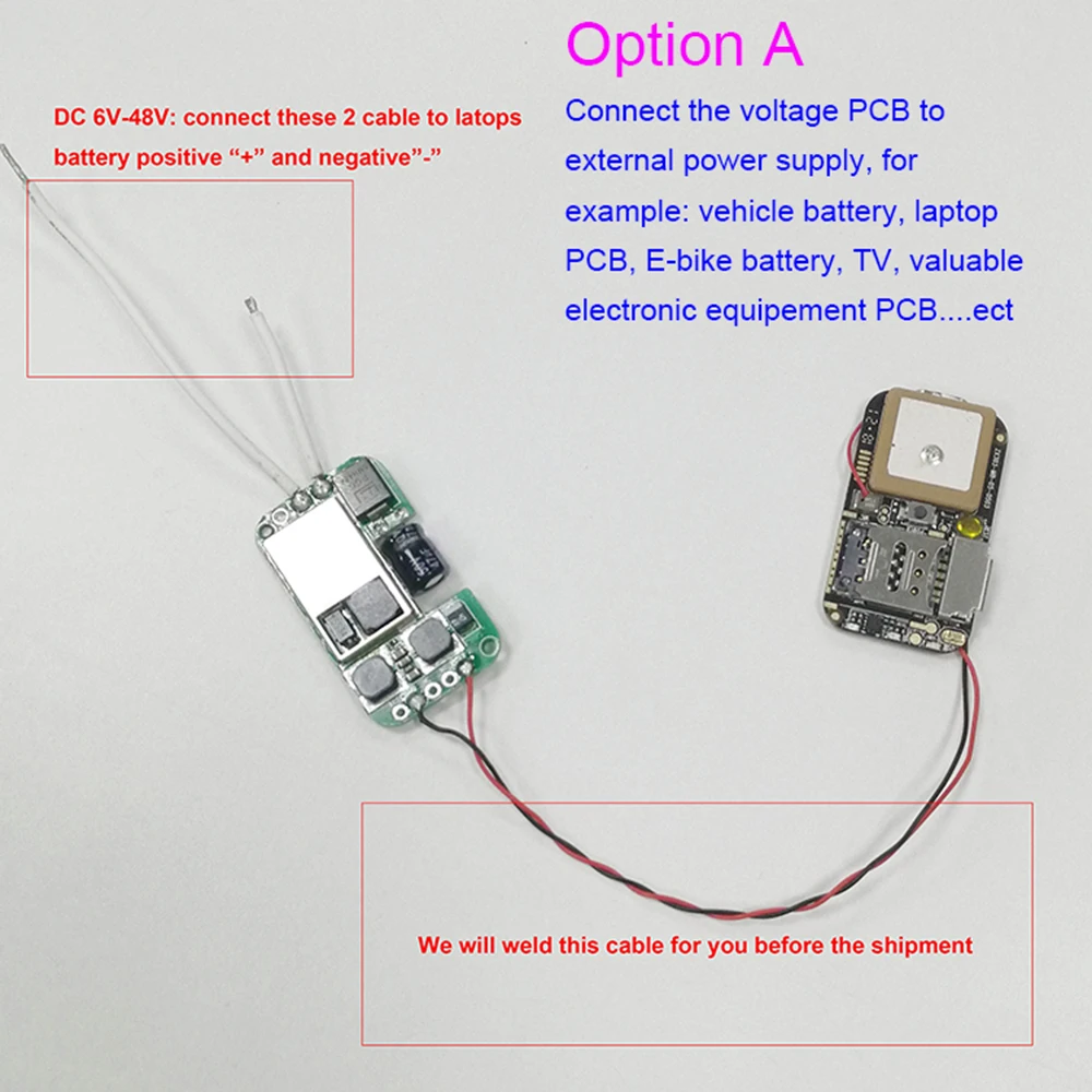 Легко установить ноутбук ТВ Противоугонный GPS трекер DC 7 V 48 V/9 95 GSM отслеживающее