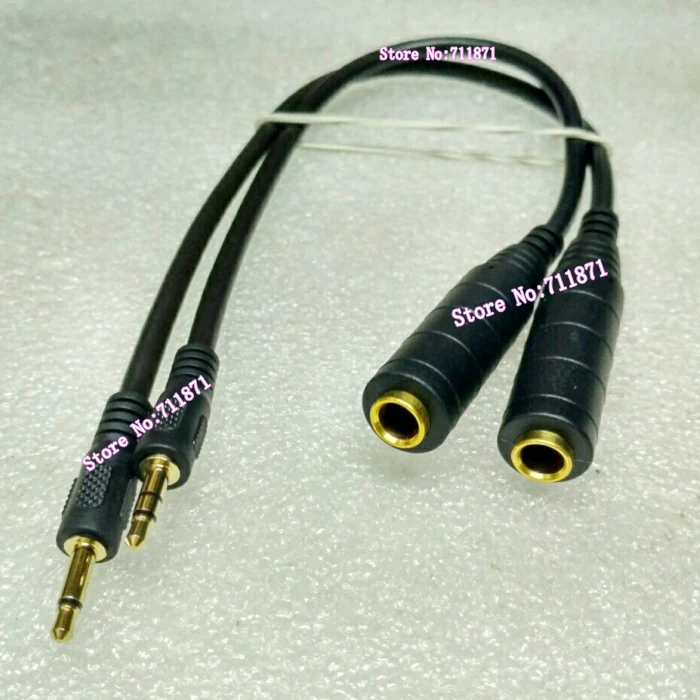 Одинарный двойной канал 3 5 штекер 6 35 гнездо линейный аудио кабель Mono Stereo Hifi Mic