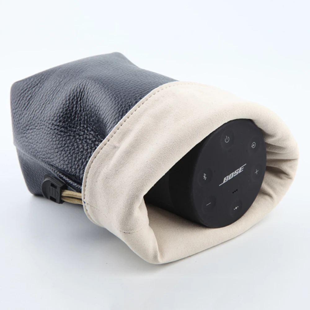 Защитный чехол из натуральной кожи для хранения сумка Bose SoundLink Revolve + Plus