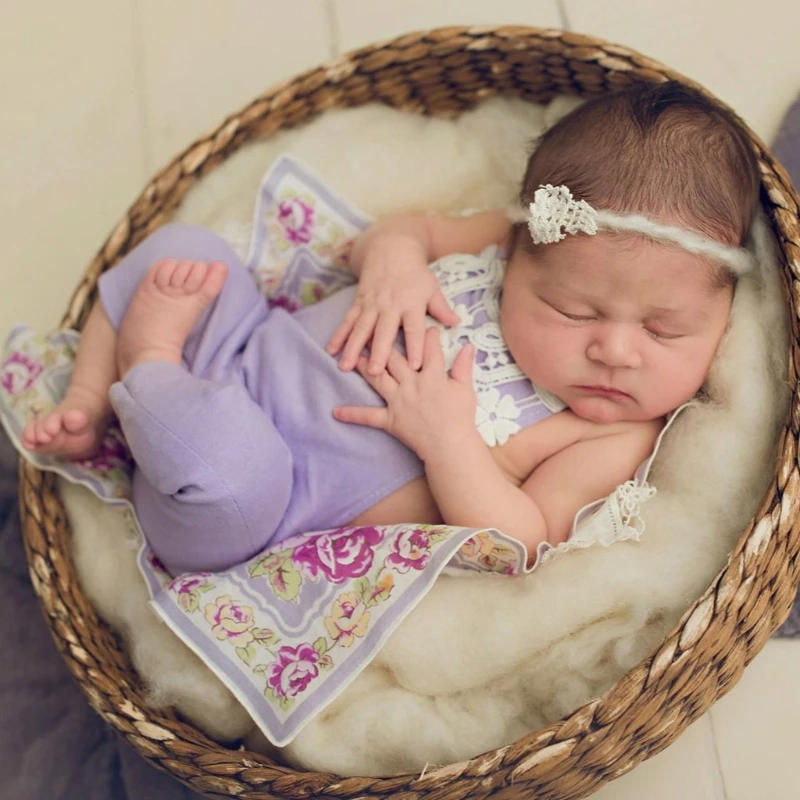 Кружевной Комбинезон для малыша новорожденных Фотография реквизит младенцев| |