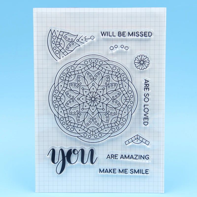 Вы заставляете меня улыбаться прозрачный штамп для скрапбукинга DIY/изготовления