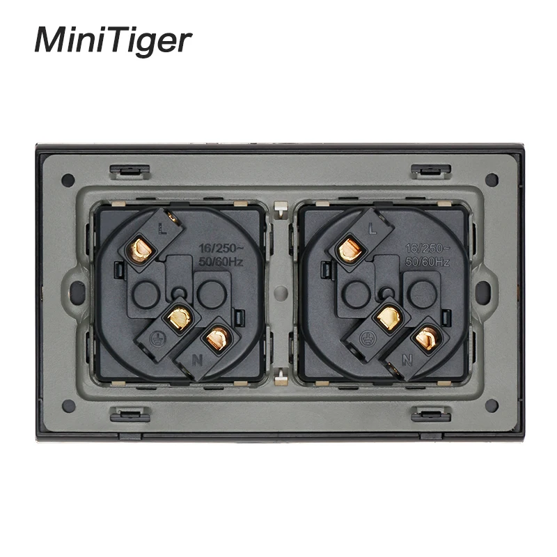 Minitiger 16A Россия Испания двойная фотография тиснение 4D ретро цинковый сплав