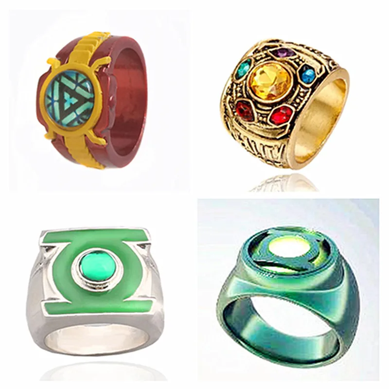 Мститель кольцо Железный человек танос кольца энергия камень фильм Женщины