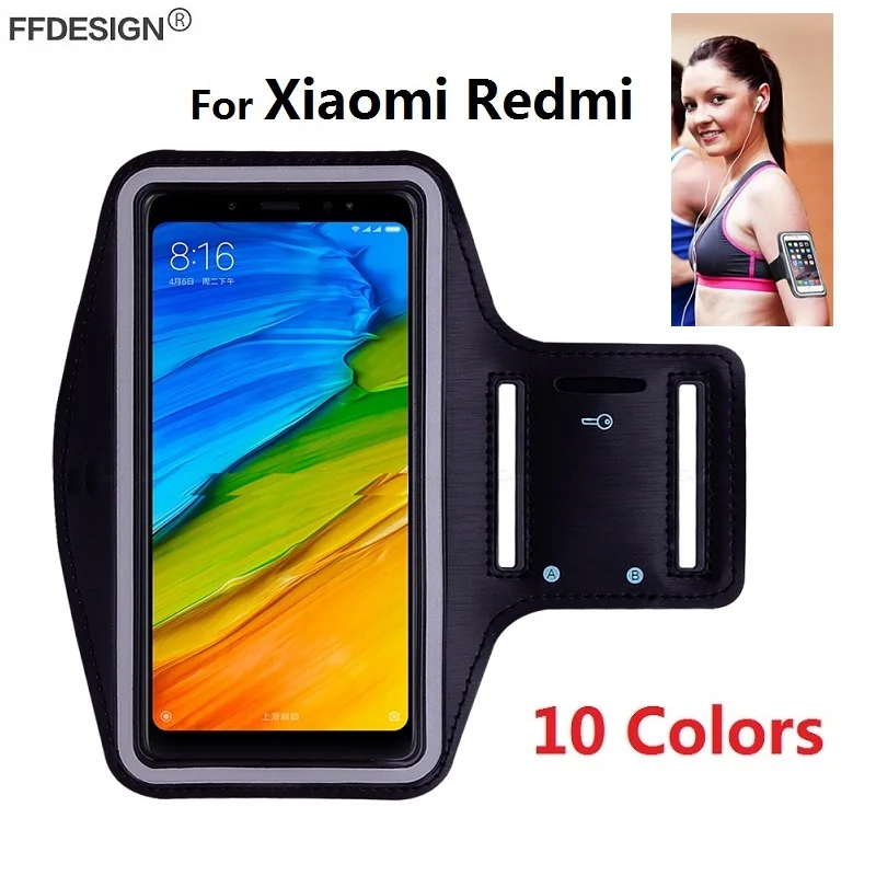 Спортивные для бега браслет контейнер сумка чехол телефона на руку Xiaomi Redmi Note