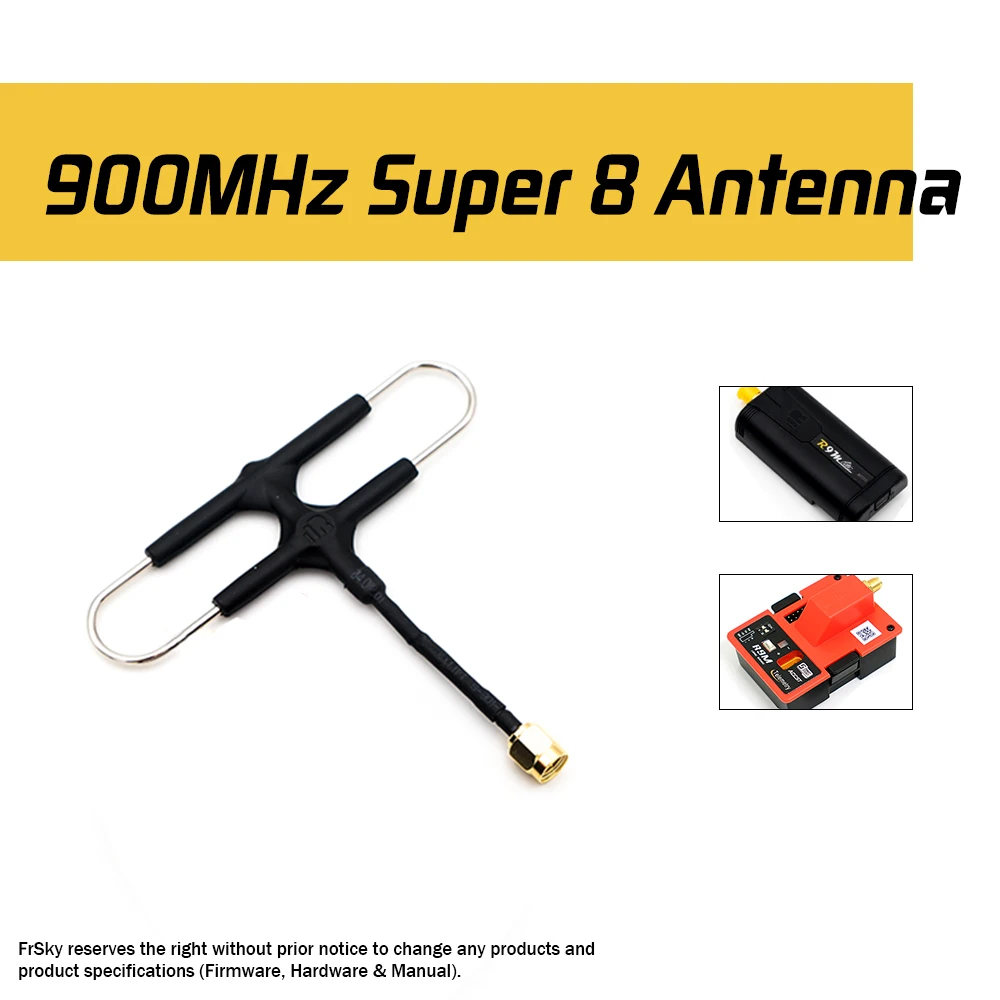 Горячая Распродажа FrSky 900MHz Super 8 антенна для R9M / Lite модуль радиоуправляемого дрона