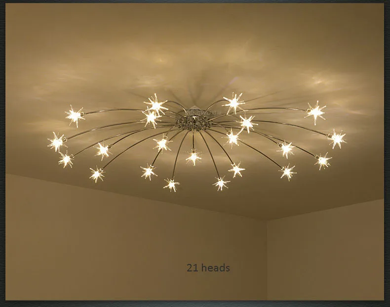 Современный светодиодный потолочный светильник в виде звезды, новинка, освещение для детской комнаты, скандинавские светильники, домашнее освещение, лампы для спальни, гостиной