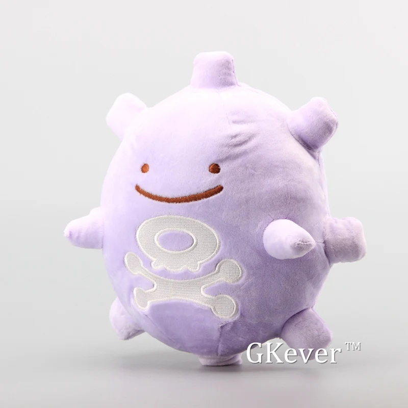 Аниме Ditto Koffing Metamon плюшевая игрушка мягкая кукла 10 ''25 см детский подарок