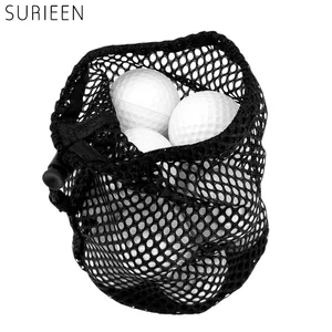 1 шт., сетчатая нейлоновая сумка для мячей для гольфа, 12-16 дюймов