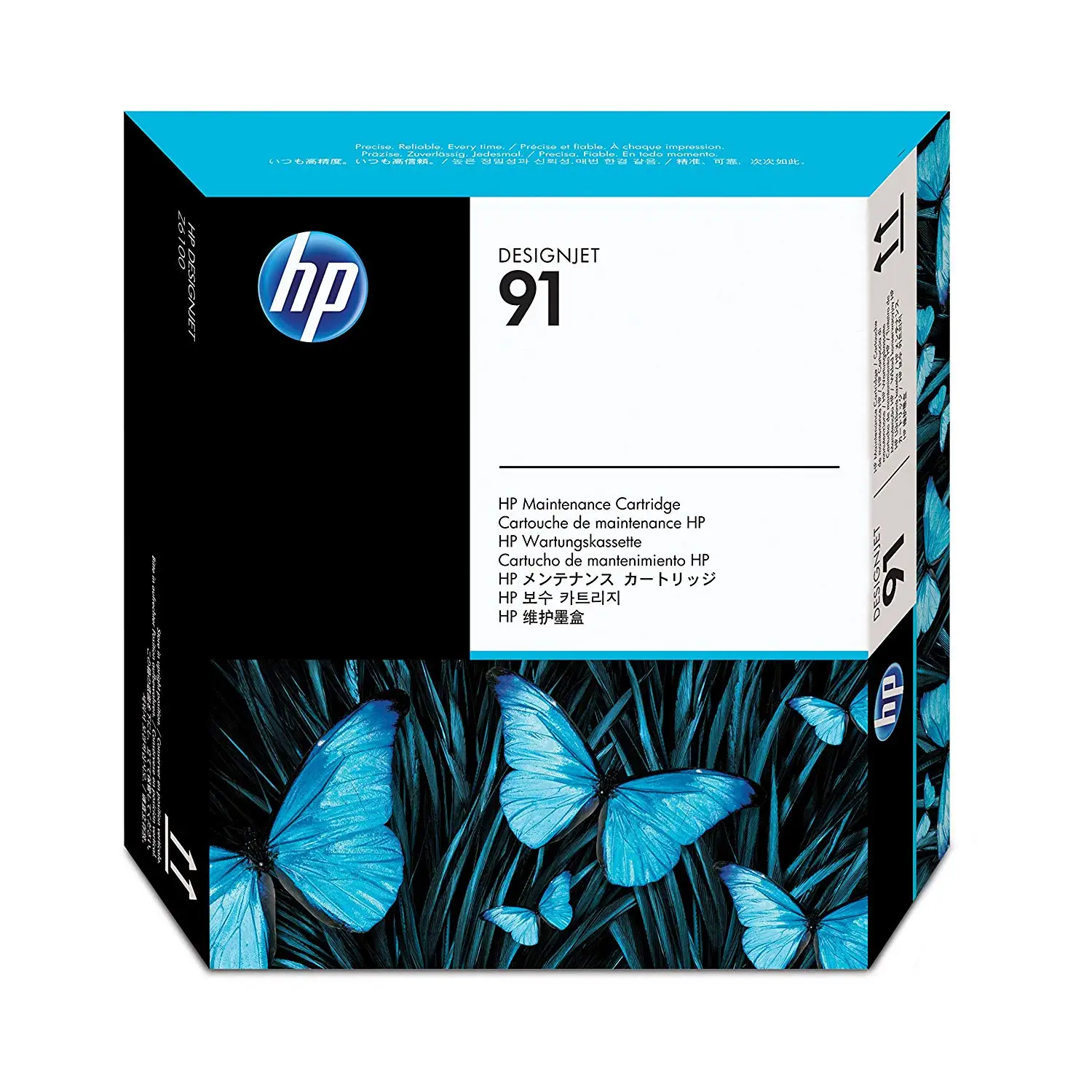 Оригинальный картридж для обслуживания чернил HP91 (C9518A) Картридж струйного