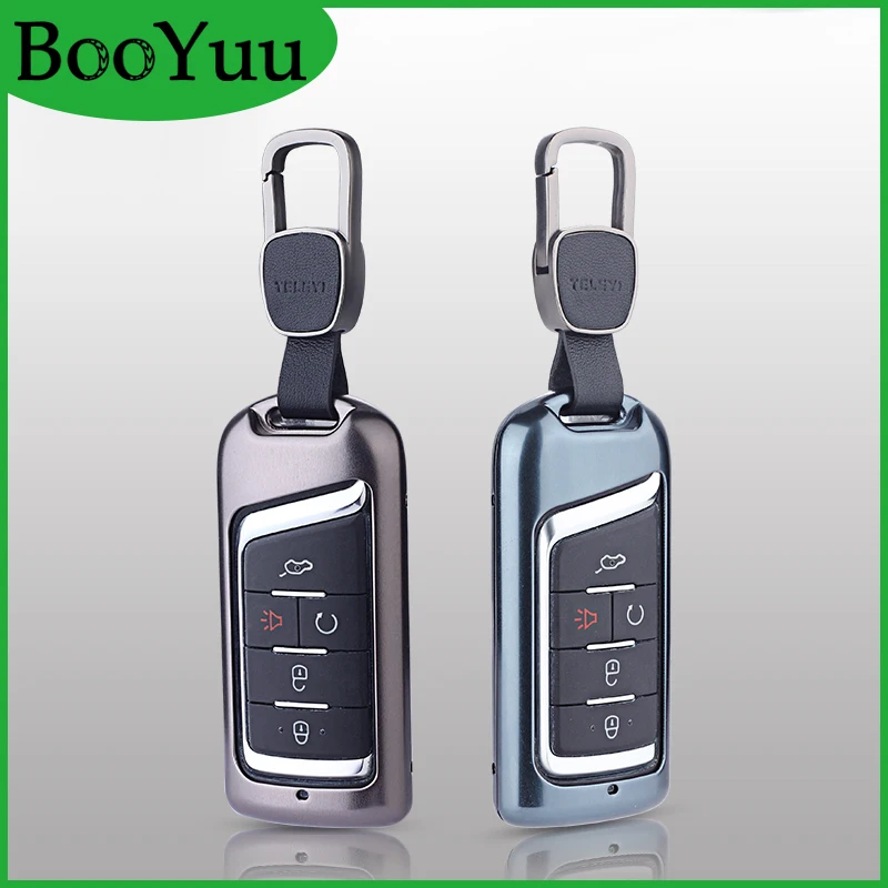 Booyuu Новое поступление чехол для ключа из алюминиевого сплава автомобильного