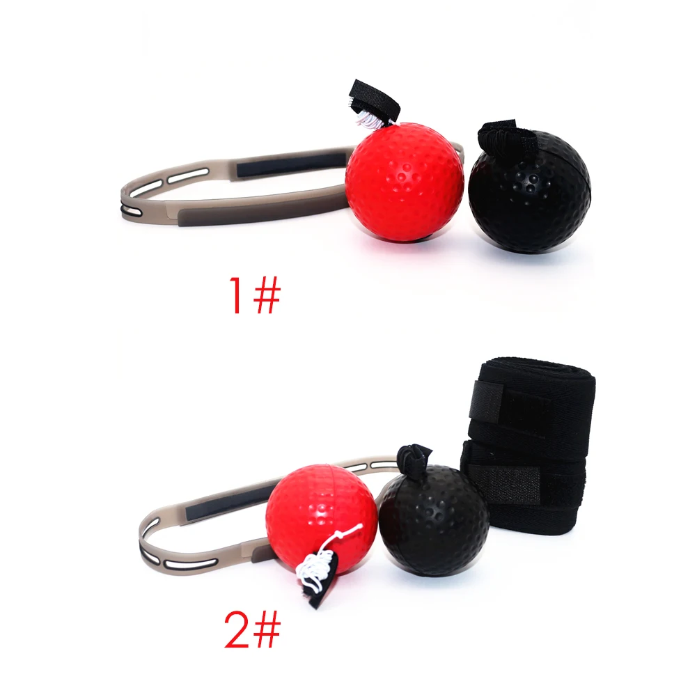 Cotton Blended Boxing Balls 2pcs Reflex Punching Exercise Coordination Training Supplies Drop Shipping | Спорт и развлечения