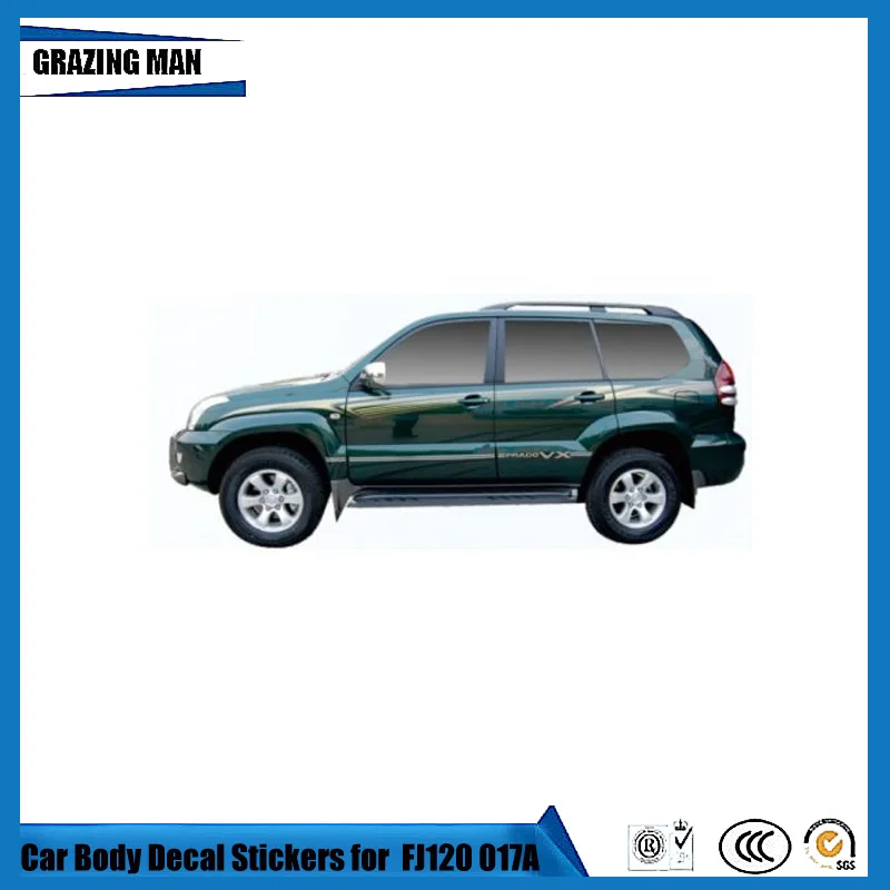 Car Accessories Body Decal Stickers for Prado FJ120 Auto Deal Film For 2003-2009 | Автомобили и мотоциклы