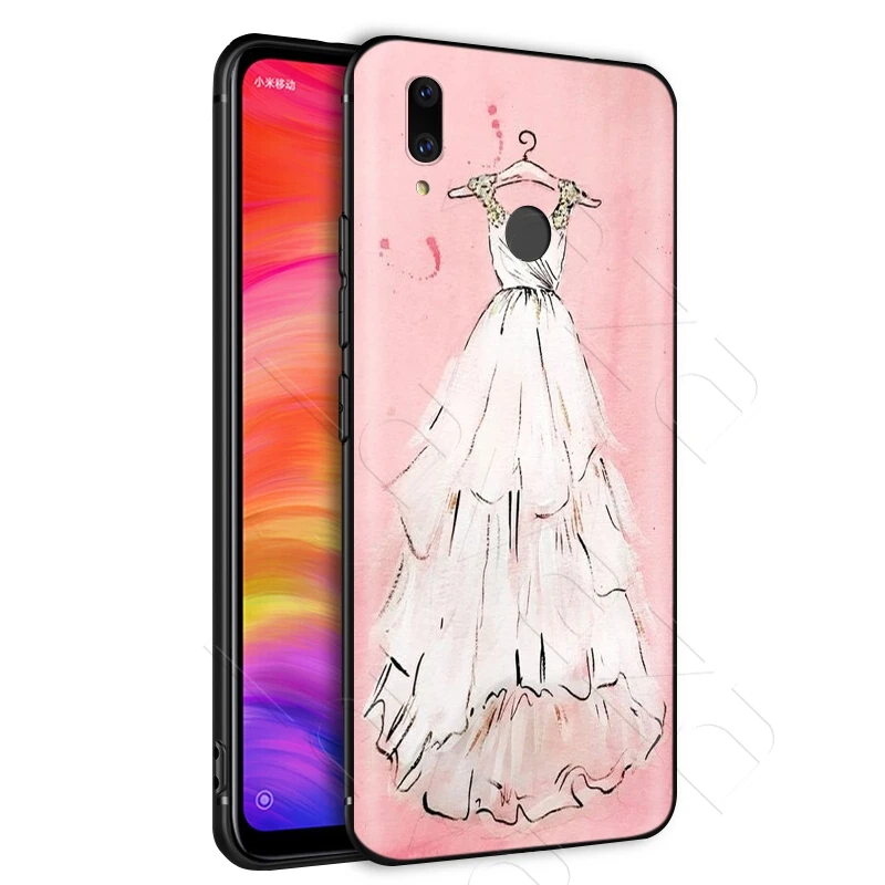 Lavaza красивое свадебное платье чехол для девочки Xiaomi Redmi Note 4A 4X 5 5A 6 6A 7 S2 Pro Go Prime Plus |