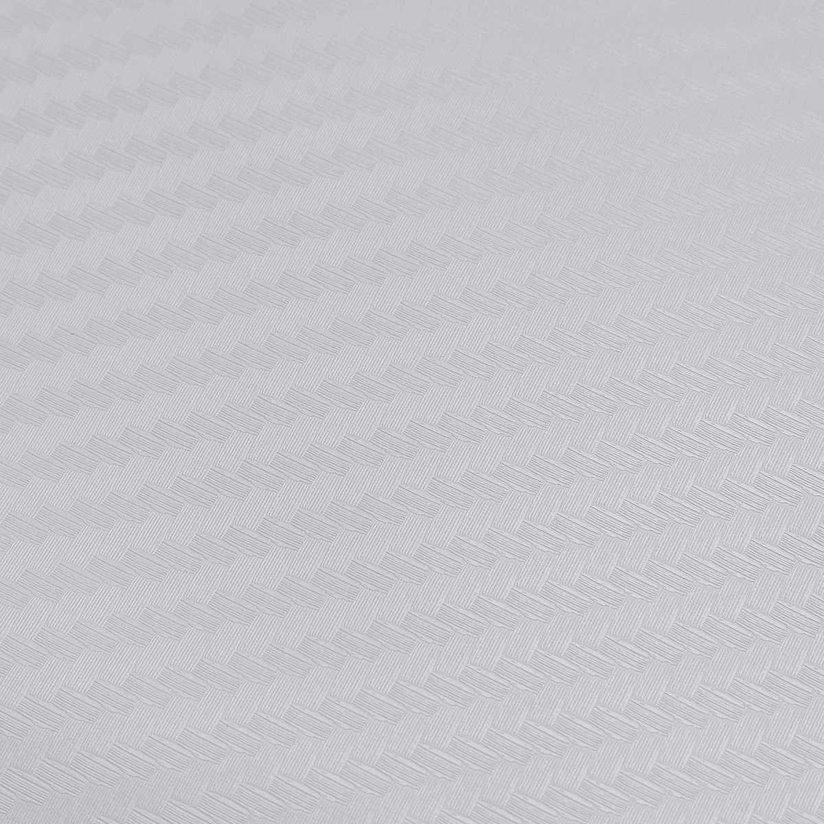 Белый 127x30 см 3D виниловая пленка из углеродного волокна для автомобиля, мотоцикла, рулонная пленка, наклейка из фольги, аксессуары для стайлинга автомобилей, водонепроницаемые - Название цвета: Белый