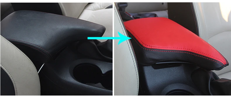 1 шт. чехол для центрального подлокотника Mazda 3 Axela 2014 2016|box armrest|axela |