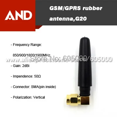 Бесплатная доставка 2 дБи quad-band 850/900/1800/1900 мГц GSM антенна sma разъем | Электронные