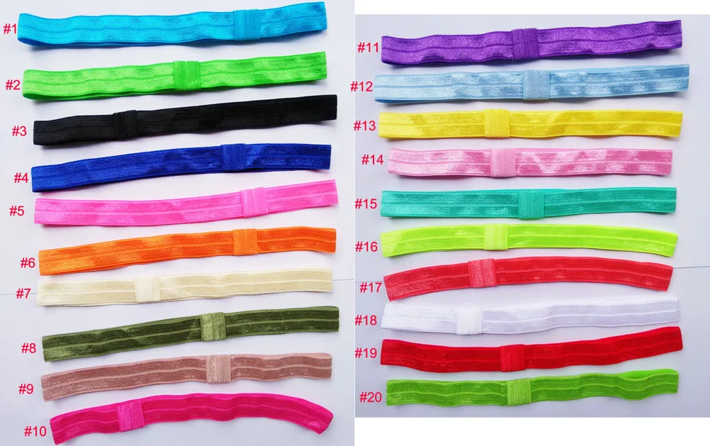 Children baby kids accessories elastic headband FOE hair bands baby headbands 100pcs/lot free shipping