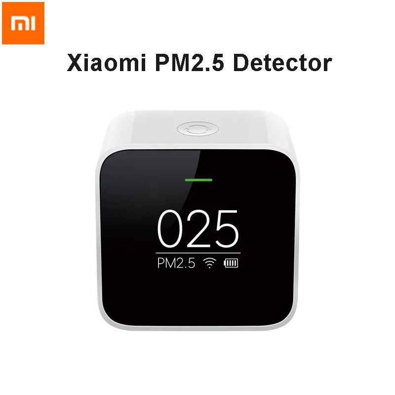 Оригинальный Xiaomi PM2.5 датчик контроля качества воздуха высокоточный лазерный oled