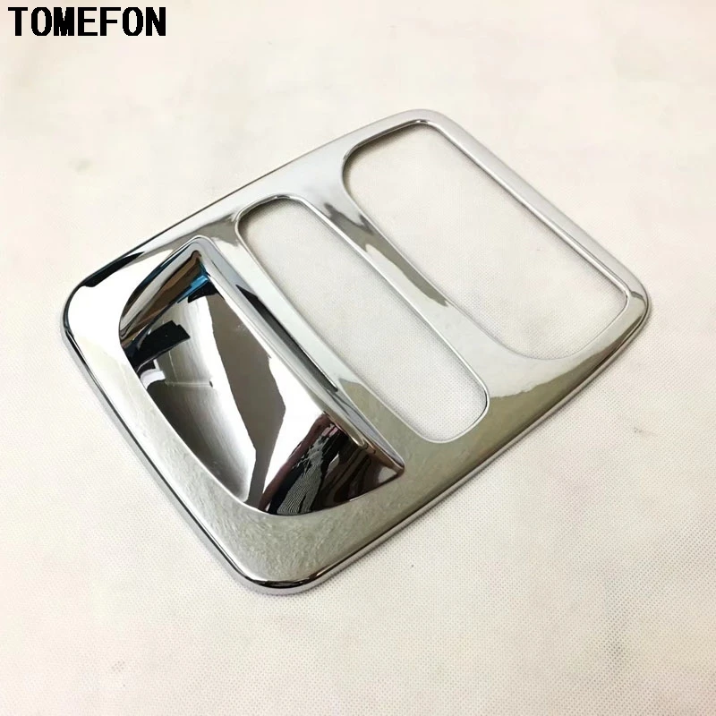 TOMEFON для Renault Captur 2015 2016 2017 Автомобильная ABS Хромированная передняя головка