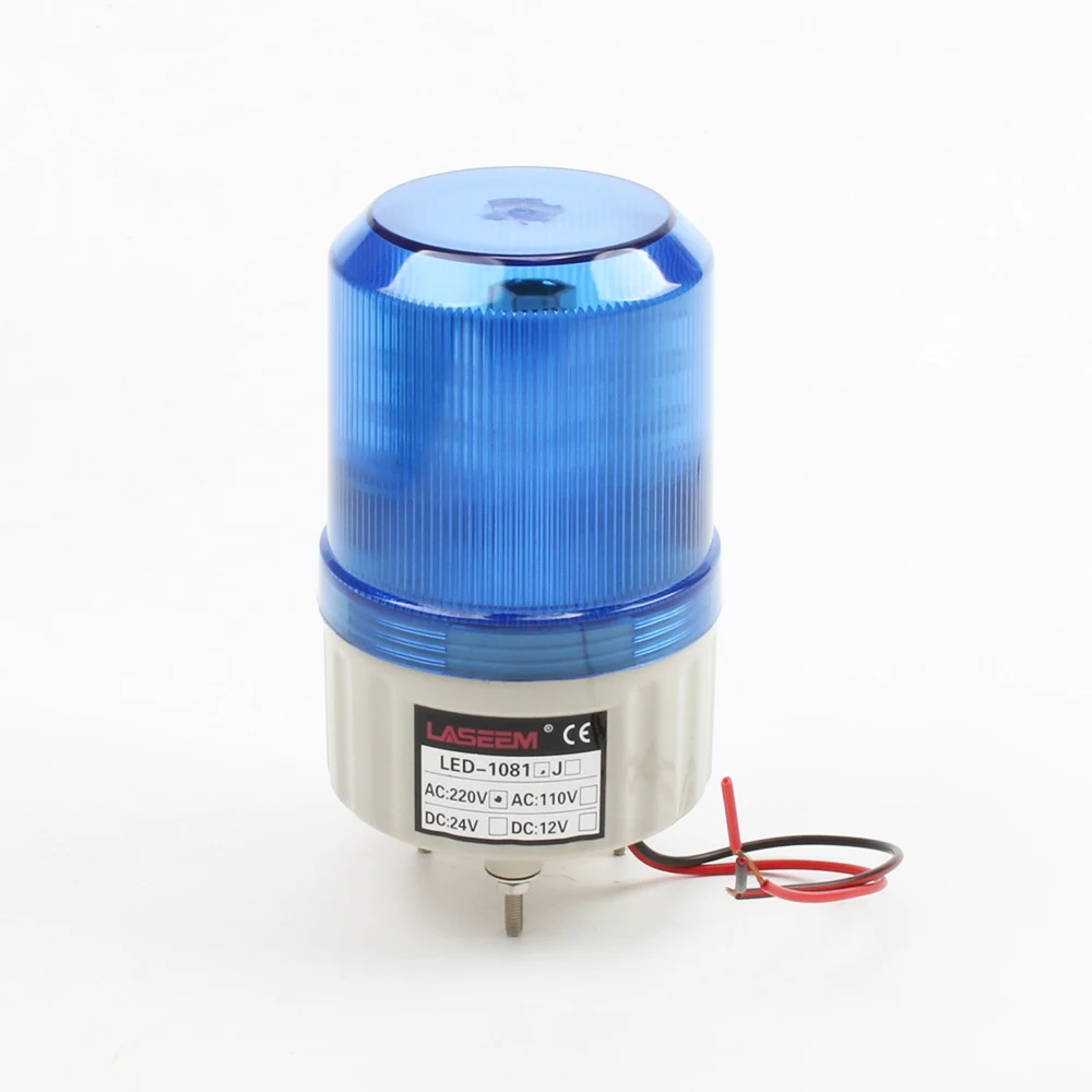 DC 12V 24V AC 110V 220V светодиодный 1081J вращающийся Промышленный Сигнальная сигнальная