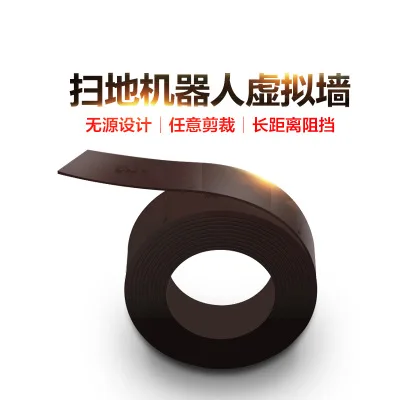 1M fictitious wall Запчасти для пылесоса наборы для xiaomi roborock s50 s51 робот Швабра Ткань Фильтр сердцевины колеса щетка крышка лезвия - Цвет: 1M fictitious wall