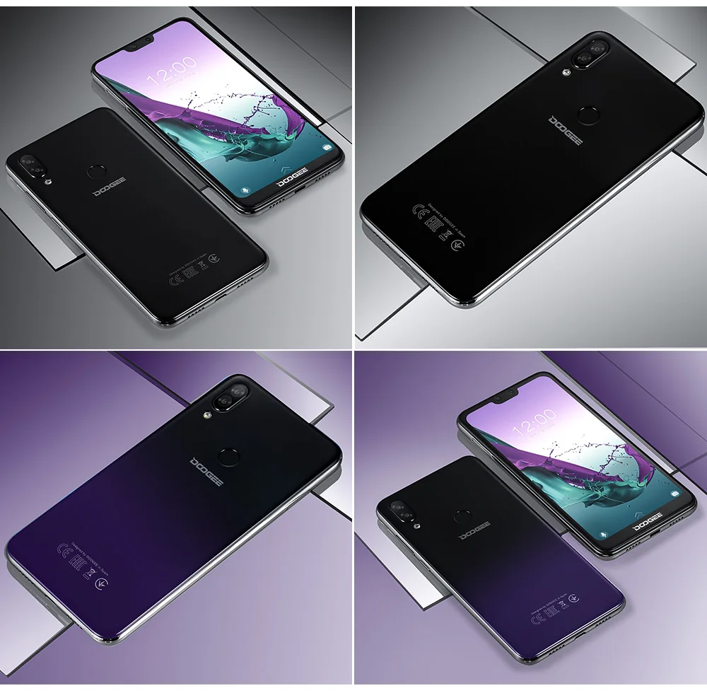 DOOGEE N10 мобильный телефон Android 8 1 3 ГБ ОЗУ 32 Гб ПЗУ Восьмиядерный 5 84 &quotFHD 19:9 дисплей 16