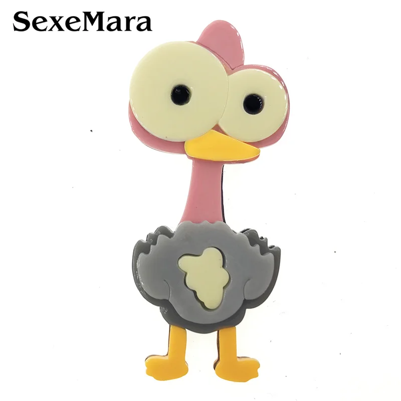 SexeMara Милая мультяшная утка акриловая брошь значки для девочек детская одежда