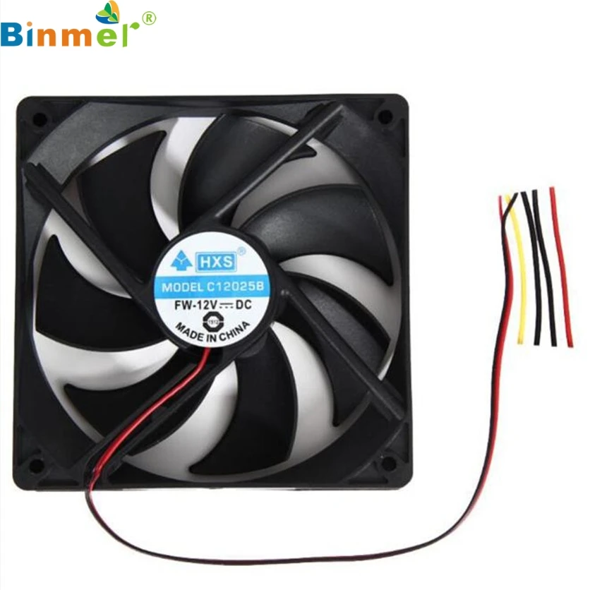 Бесщеточный вентилятор Binmer SimpleStone для ПК 1 шт. 120 мм 120x25 12 В 4 контактный