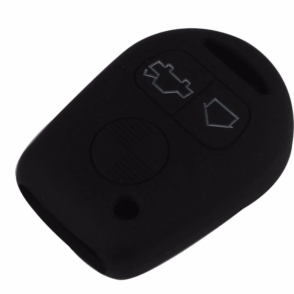 jingyuqin Remote 3 Buttons Car Key Silicone Cover Skin Case For BMW E31 E32 E34 E36 E38 E39 E46 Z3 | Автомобили и мотоциклы